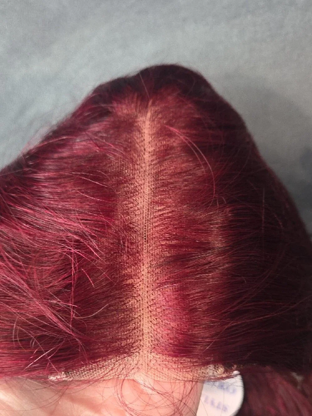 Straight Bob Wig Human Hair 99J Burgundy, 300% Density HD Lace
